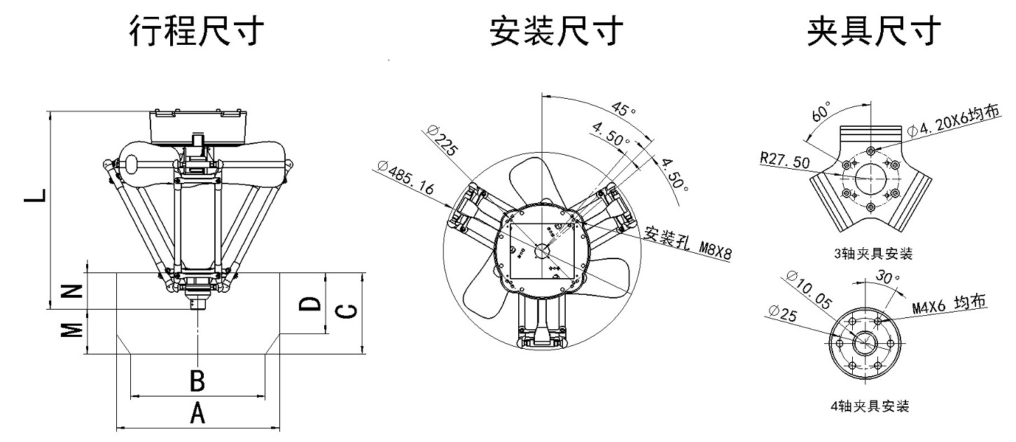 OY-D-S-350并联机器人